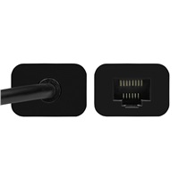 AXAGON ADE-SR, USB-A 3.2 Gen 1 - Gigabit Ethernet síťová karta, auto instal, černá