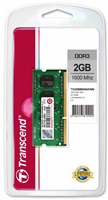 TRANSCEND SODIMM DDR3 2GB 1600MHz 1Rx8 CL11