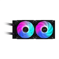GIGABYTE vodní chladič AORUS WATERFORCE X II 240, 2x120mm ARGB, LCD displej, LGA1851, AM5