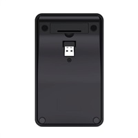 C-TECH Numerická kávesnice KBN-02WS, 23 kláves, Bezdrátová, Černá