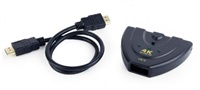 GEMBIRD Datový přepínač HDMI switch, 3 cesty