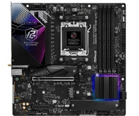 ASRock MB Sc AM5 B850M Riptide WiFi, AMD B850, 4xDDR5, 1xDP, 1xHDMI, WiFi, mATX