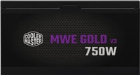 Cooler Master zdroj 750W MWE Gold 3 (GXII), 120mm, 80+ Gold, Plně modulární, ATX 3.1