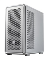 Cooler Master case MasterFrame 600, Průhledná bočnice, ATX, 3x 140mm ARGB Fan, 1x 120mm ARGB Fan, ARGB Hub, Stříbrná