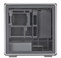 Cooler Master case MasterFrame 600, Průhledná bočnice, ATX, 3x 140mm ARGB Fan, 1x 120mm ARGB Fan, ARGB Hub, Stříbrná