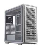 Cooler Master case MasterFrame 600, Průhledná bočnice, ATX, 3x 140mm ARGB Fan, 1x 120mm ARGB Fan, ARGB Hub, Stříbrná