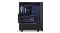 ENDORFY Case Ventum 200 ARGB, Průhledná bočnice, ATX, 4x120mm ARGB Fan, černá