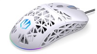 Endorfy Herní myš LIV Onyx White, Drátová, ARGB, bílá