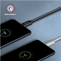 AXAGON BUCM3-CM15AB, SPEED kabel USB-C <-> USB-C, 1.5m, USB 3.2 Gen 1, PD 60W 3A, ALU, oplet, černý