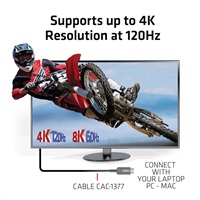 Club3D Kabel HDMI, Ultra Rychlý HDMI™ Certifikovaný AOC Cable, 4K120Hz/ 8K60Hz (M/M), 15m