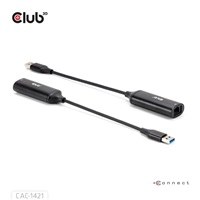 Club3D Adaptér USB-A na RJ45, 5Gb, 24cm