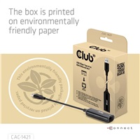 Club3D Adaptér USB-A na RJ45, 5Gb, 24cm