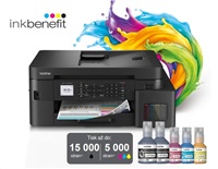 BROTHER multifunkce inkoustová MFC-T930DW - A4 128MB 2400x600 17ppm MP tray LCD FAX USB 2.0. WIFI - INKTANK