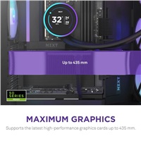 NZXT skříň H9 Flow RGB dvoukomorová ATX / 1x140 RGB mm / 1x 120mm RGB fan / prosklená / černá