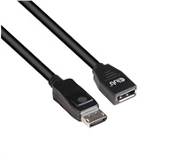 Club3D Kabel prodlužovací DisplayPort 1.4 HBR3 8K60Hz (M/F), 2m, 28 AWG