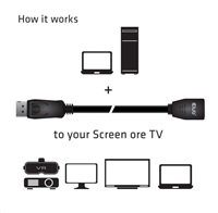 Club3D Kabel prodlužovací DisplayPort 1.4 HBR3 8K60Hz (M/F), 2m, 28 AWG