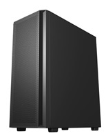 VeinX case BR15A Mid Tower, bez zdroje, 1x USB3.0, 1x USB2.0, 4x 120mm ARGB Fan, 1x ARGB Controller, černá