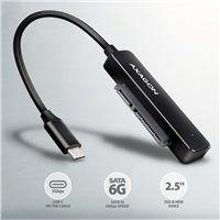 AXAGON ADSA-FP2C USB-C 5Gbps - SATA 6G 2.5" SSD/HDD SLIM adaptér