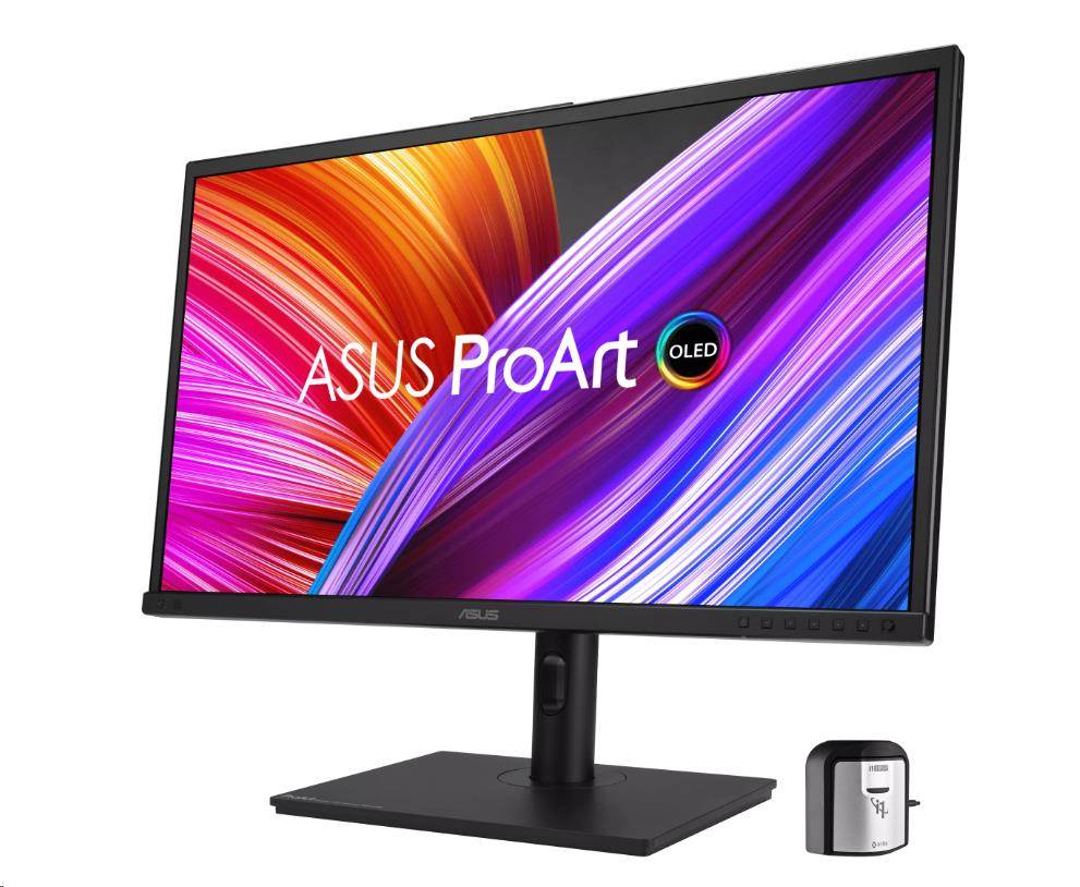 ASUS LCD 27” PA27DCE-K ProArt 3840x2160 4K OLED, 99% DCI-P3, HDR-10,USB-C PD 80W, 3xHDMI, DP, REPRO, Hardware Calibratio