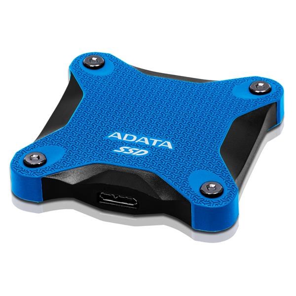 ADATA Externí SSD 1TB SD620, USB Micro-B, USB 3.2 Gen 2, R:520/W:460MB/s, modrá