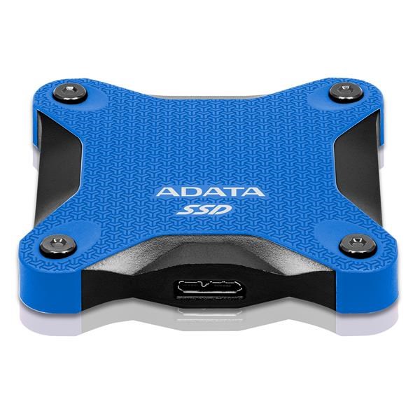 ADATA Externí SSD 1TB SD620, USB Micro-B, USB 3.2 Gen 2, R:520/W:460MB/s, modrá