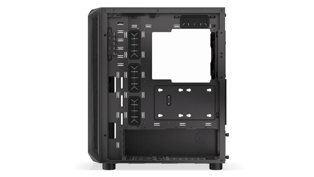 ENDORFY Case Arx 500 Core, Průhledná bočnice, ATX, 4x140mm Fan, černá