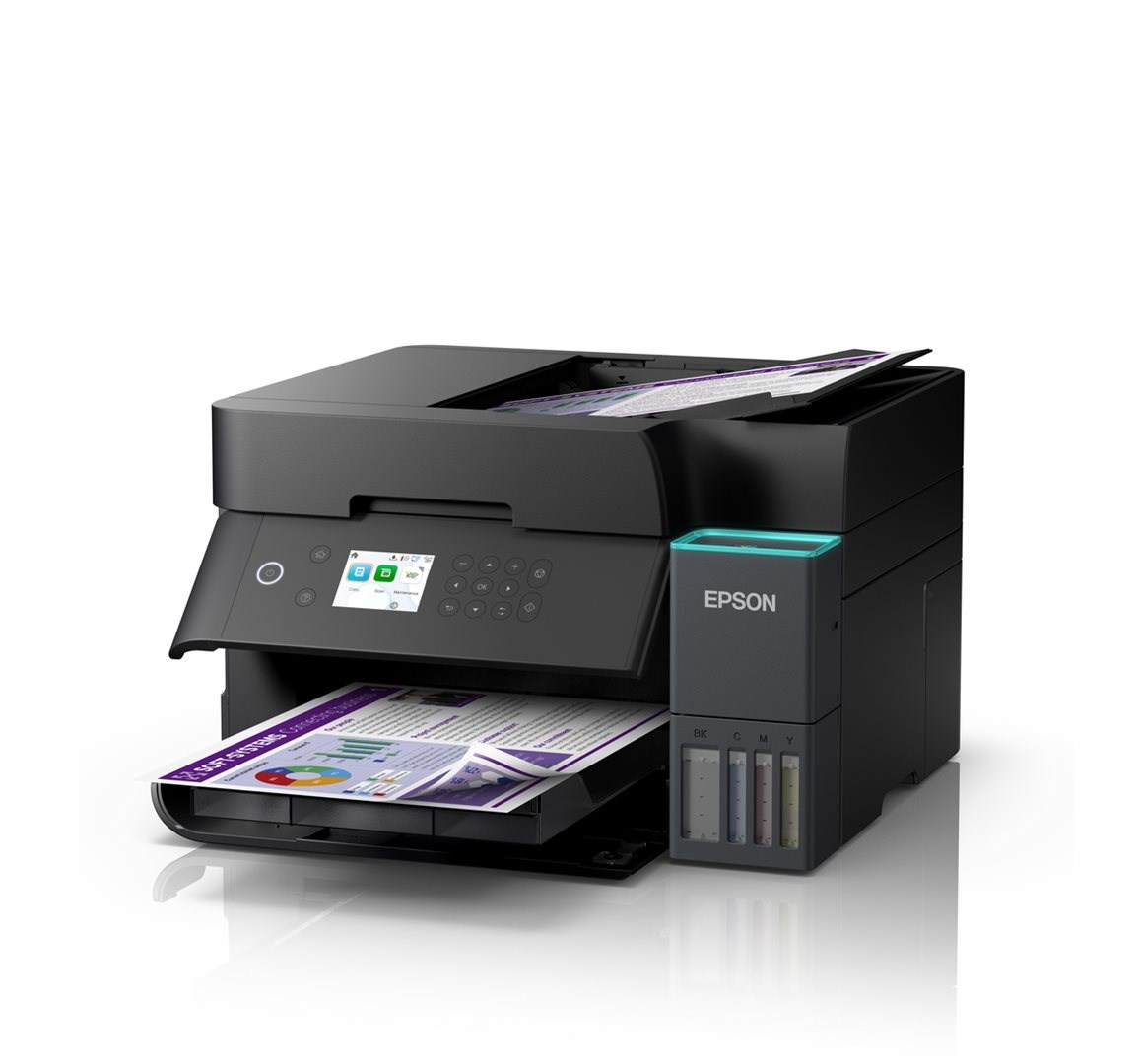 EPSON tiskárna ink EcoTank L6370, 3v1, A4, 1200x4800dpi, 35ppm, Wi-Fi, Záruka 5 let po registraci zdarma