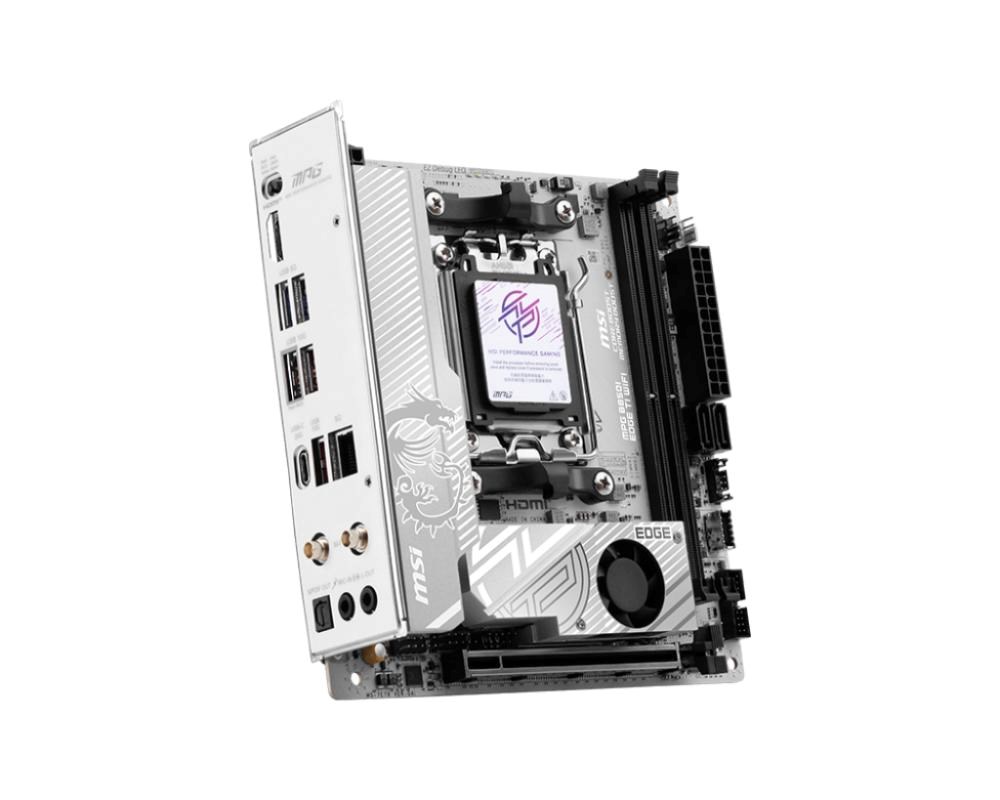MSI MB Sc MPG B850I EDGE TI WIFI,AMD B850, 2xDDR5, 1xHDMI, WiFi, ATX