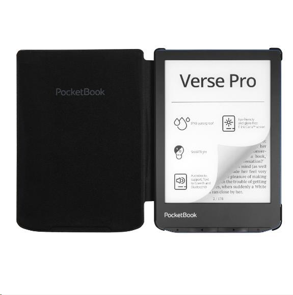 Pocketbook 629_634 Shell cover, black - natržený obal