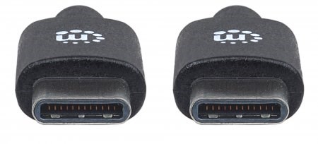 MANHATTAN kabel Hi-Speed USB-C, Type-C Male to Type-C Male, 3m, černý