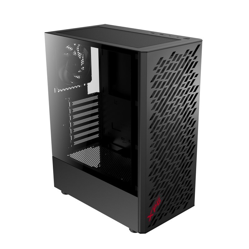 ADATA XPG case VALOR AIR Mid-Tower, bez zdroje, 4x 120mm Fan, Černá