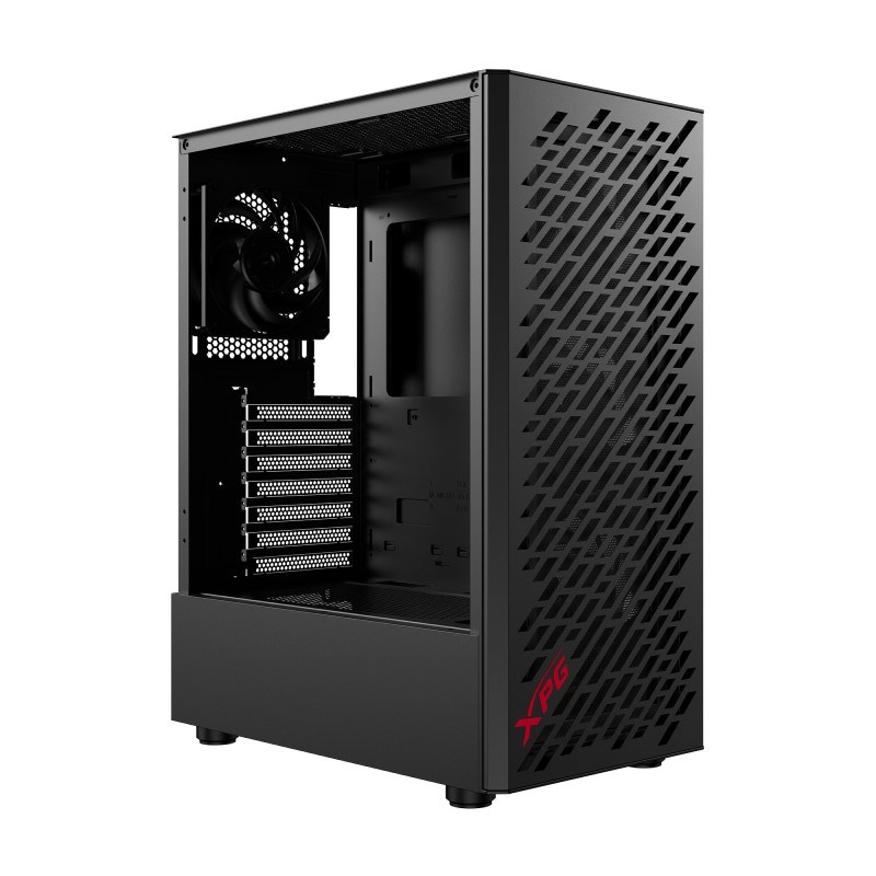 ADATA XPG case VALOR AIR Mid-Tower, bez zdroje, 4x 120mm Fan, Černá