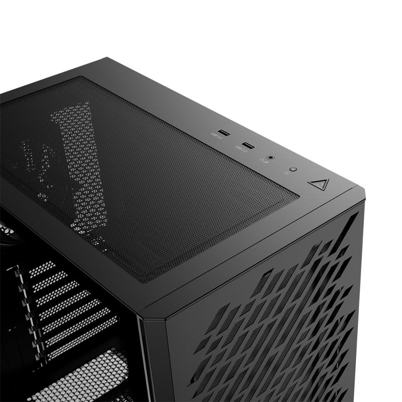 ADATA XPG case VALOR AIR Mid-Tower, bez zdroje, 4x 120mm Fan, Černá