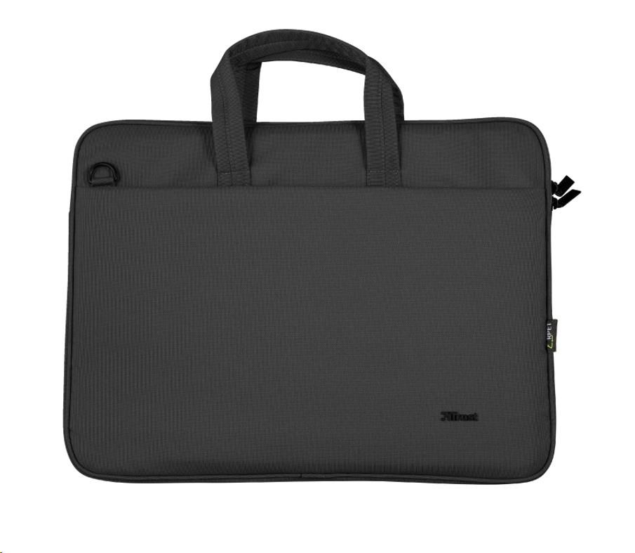 TRUST Pouzdro na notebook 16" Bologna Slim Laptop Bag Eco, černá