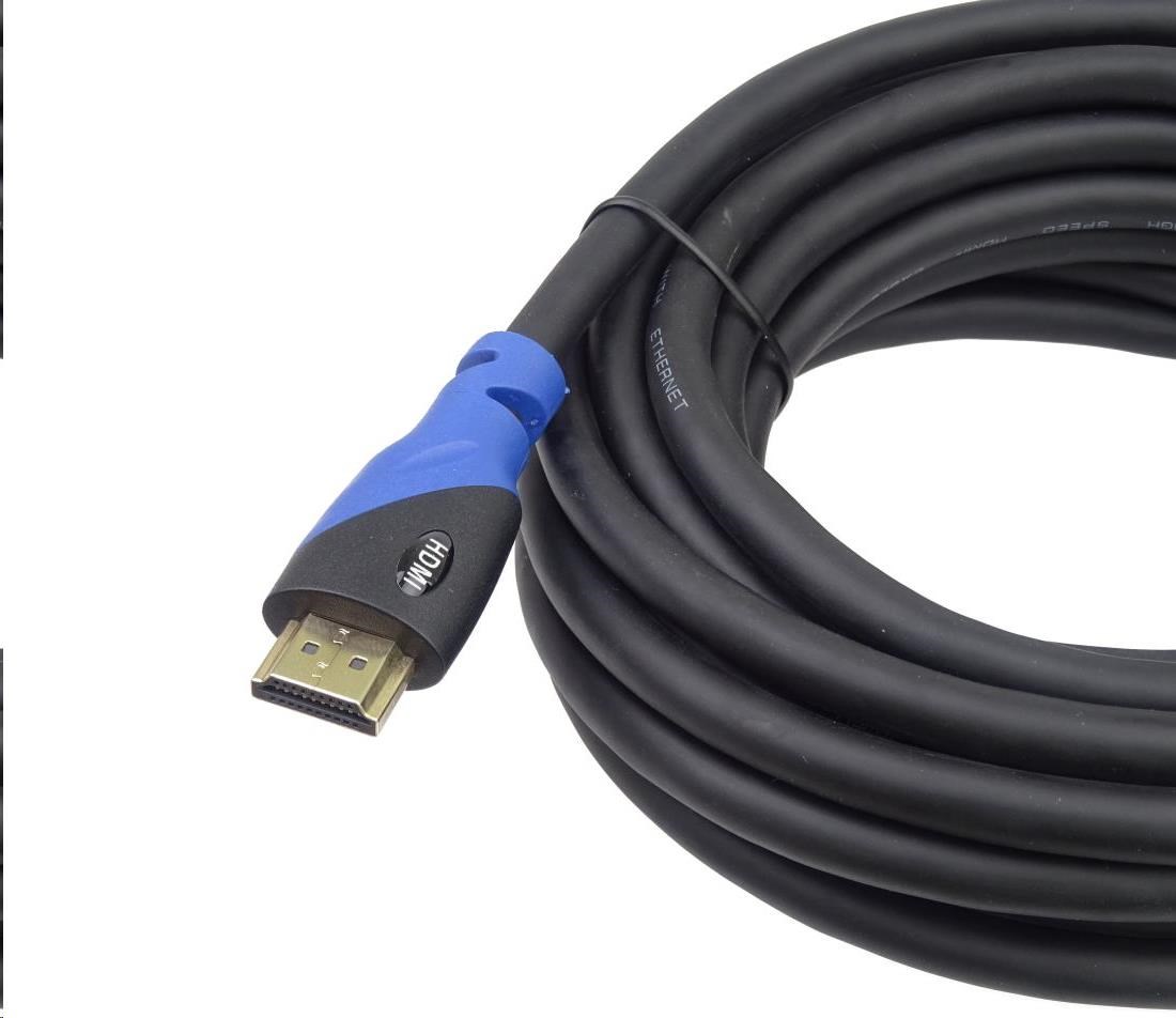 PREMIUMCORD Kabel HDMI - Ultra HDTV, 2m (Color, zlacené konektory)