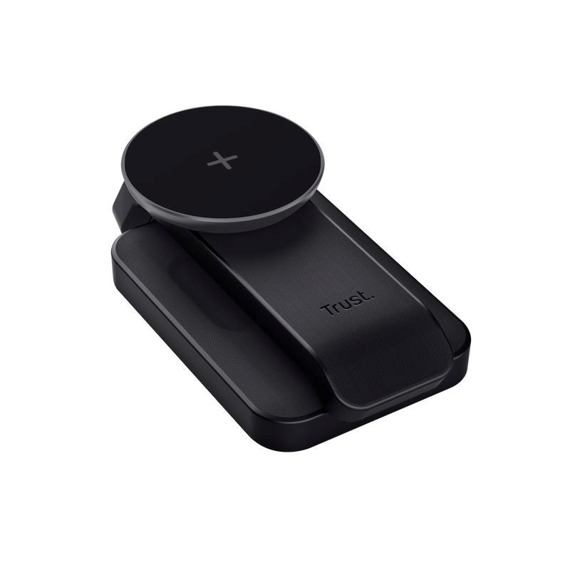 TRUST Bezdrátová nabíječka 3v1 Viro, pro IPhone, Apple Watch a Airpods, černá