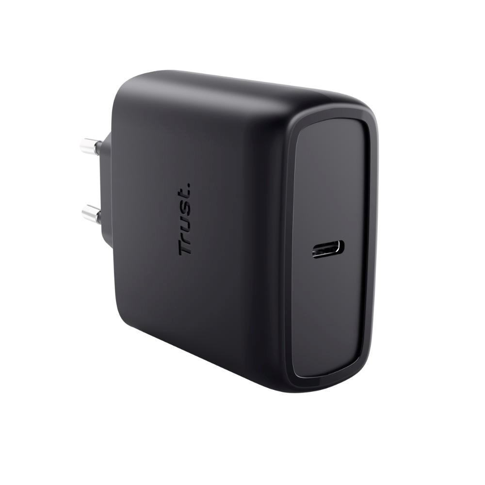 TRUST GaN Nabíječka MAXO 65W, USB-C, černá