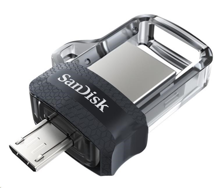 SanDisk Flash Disk 256GB Ultra, Dual USB Drive m3.0, OTG