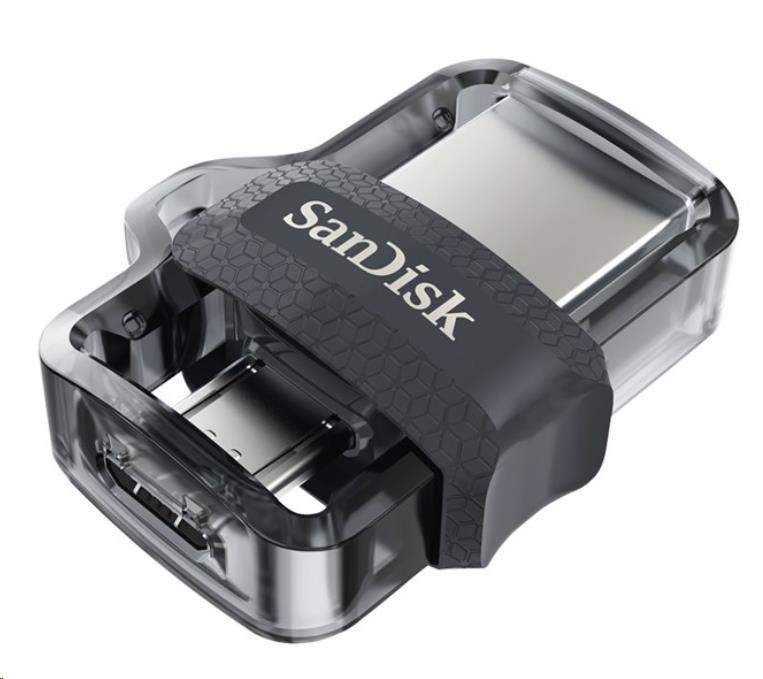 SanDisk Flash Disk 256GB Ultra, Dual USB Drive m3.0, OTG