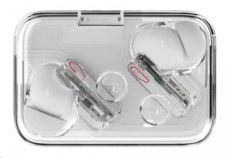 WG - Bluetooth sluchátka WG AirFlex 7, Star Trek, ANC + ENC, podpora Qi, bílá