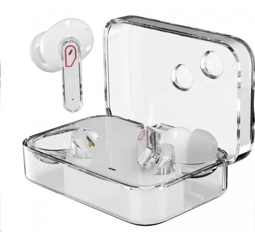WG - Bluetooth sluchátka WG AirFlex 7, Star Trek, ANC + ENC, podpora Qi, bílá