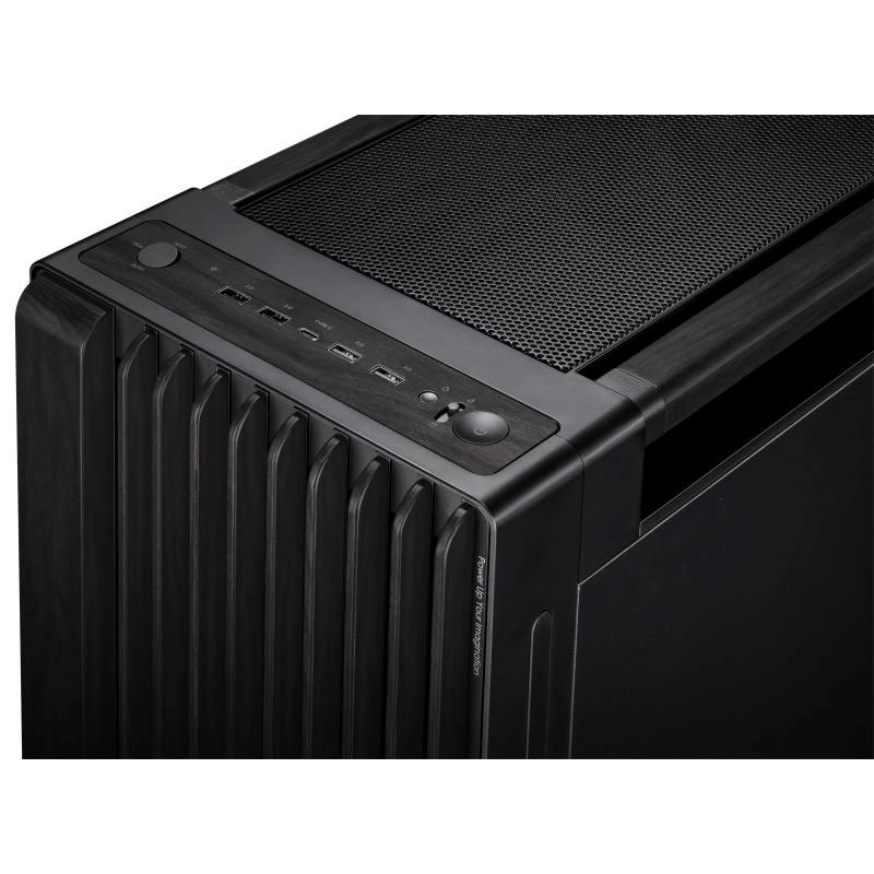 ASUS case PROART PA602 WOOD METAL PWM BLACK, Mid Tower, černá