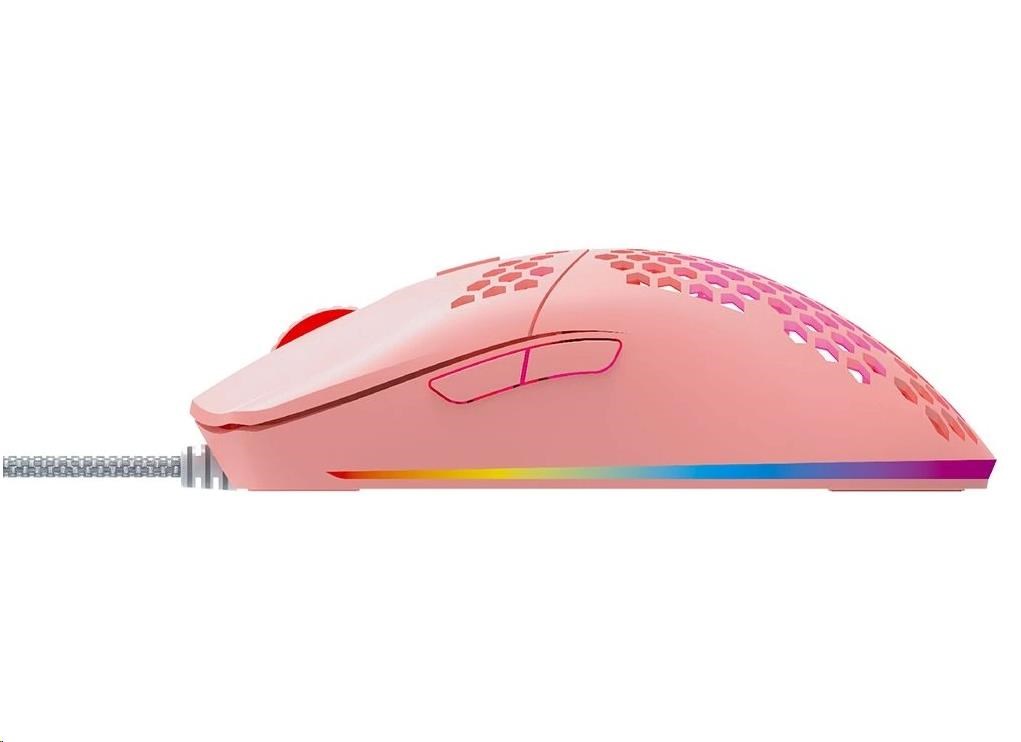 WG - Herní drátová myš WG2 / pink