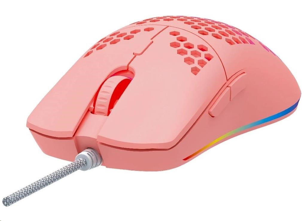 WG - Herní drátová myš WG2 / pink