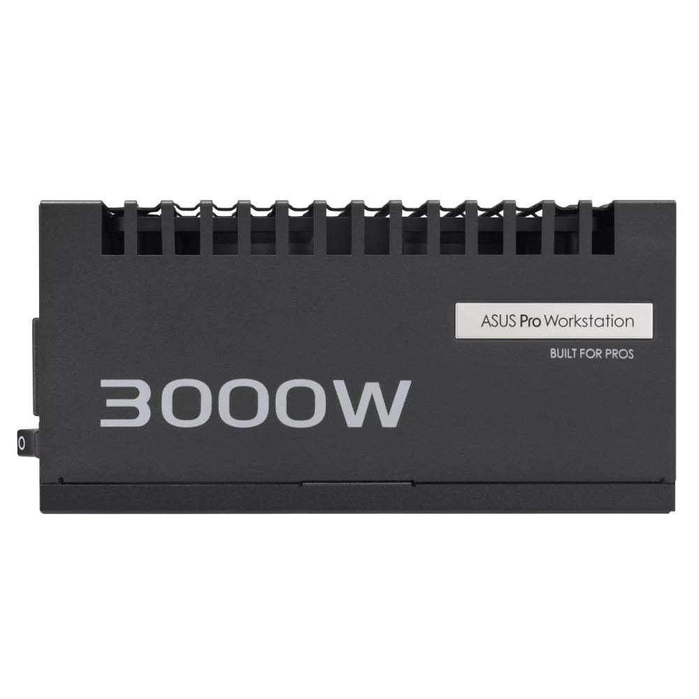 ASUS zdroj Pro WS 3000W Platinum, 140mm, Plně modulární, 80 Plus Platinum, ATX 3.1
