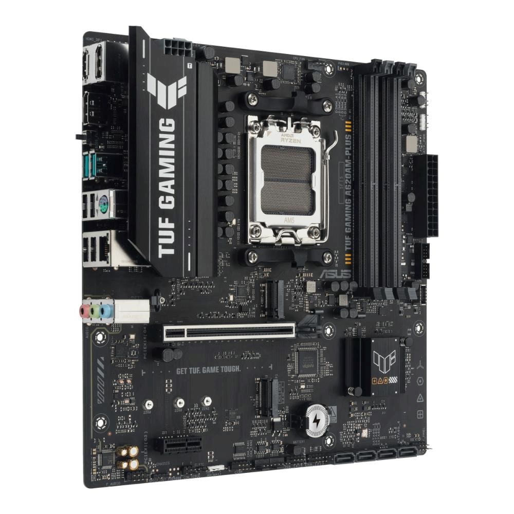 ASUS MB Sc AM5 TUF GAMING A620AM-PLUS, 4xDDR5, 2xDP, 1xHDMI, mATX