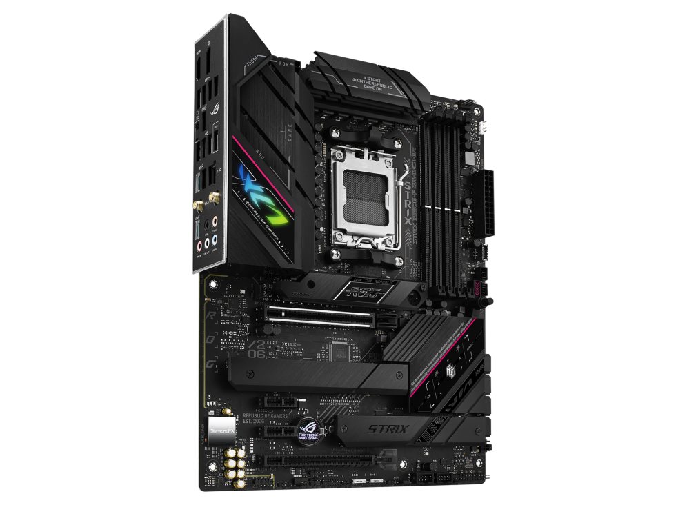 ASUS MB Sc AM5 ROG STRIX B650E-F GAMING WIFI, AMD B650, 4xDDR5, 1xDP, 1xHDMI, WI-FI