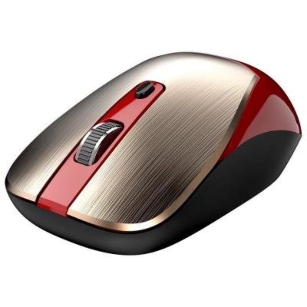 GENIUS myš NX-7125 GoldRed/ 1200 dpi/ bezdrátová/ Copilot/ červeno-zlatá