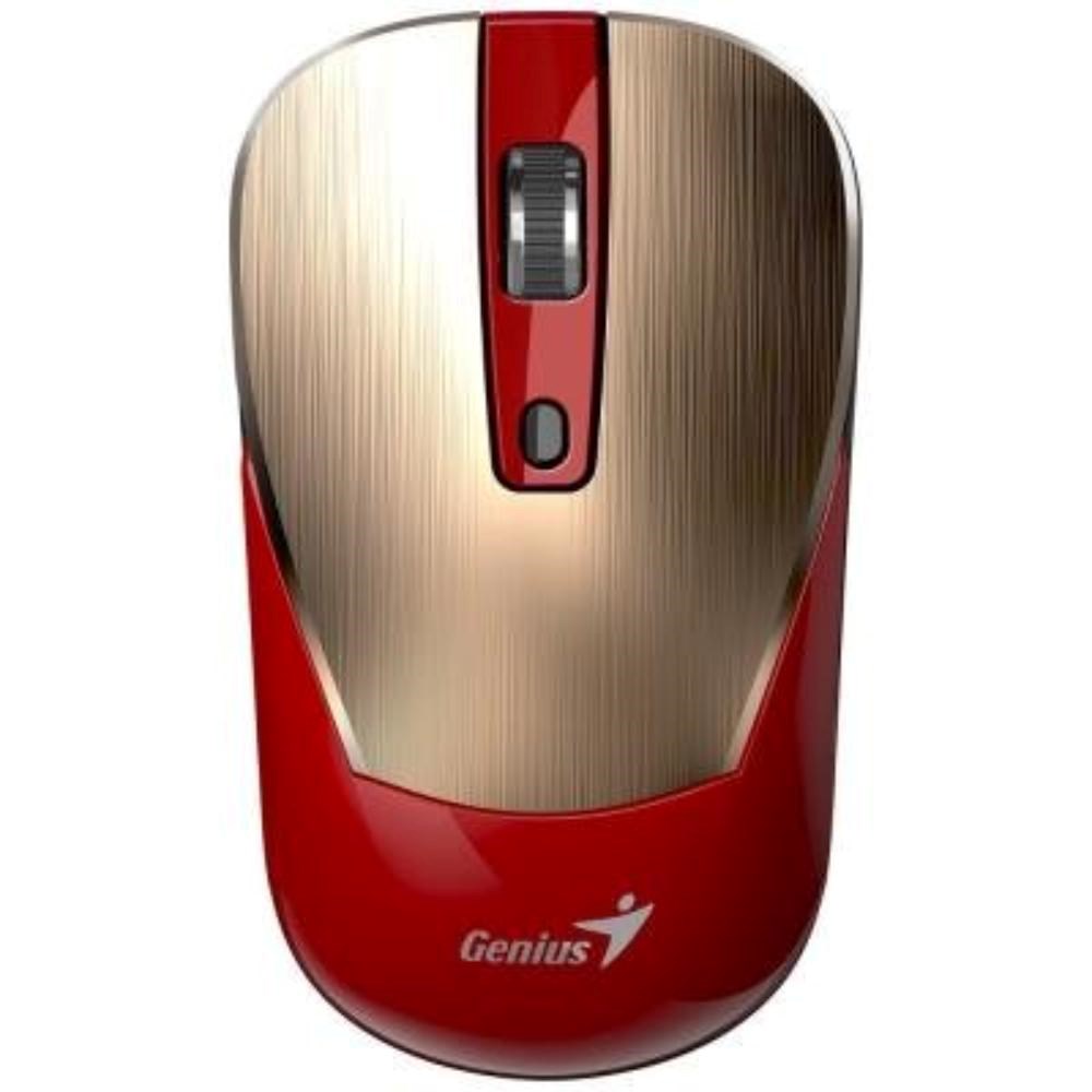 GENIUS myš NX-7125 GoldRed/ 1200 dpi/ bezdrátová/ Copilot/ červeno-zlatá