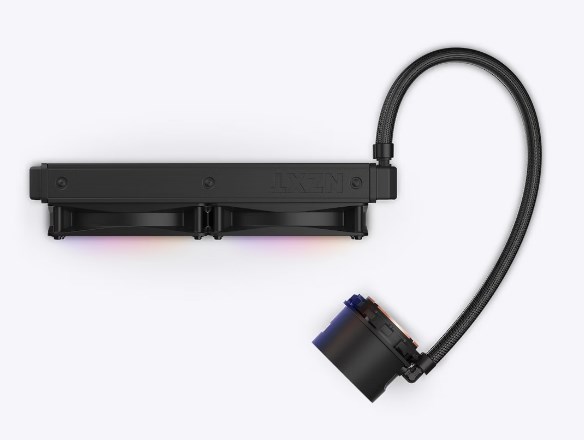 NZXT vodní chladič Kraken 240 RGB / 2x120mm fan / LCD disp. / 6 let / LGA1851 / AM5